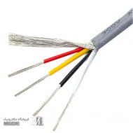 کابل شیلد 4 مغزی 28AWG UL2547 - صد متری کابل شیلد 4 مغزی 28AWG UL2547 - صد متری