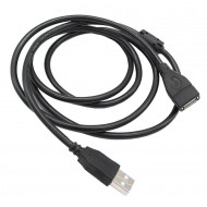 کابل افزایش طول USB 2.0 مشکی 3 متری کابل افزایش طول USB 2.0 مشکی 3 متری