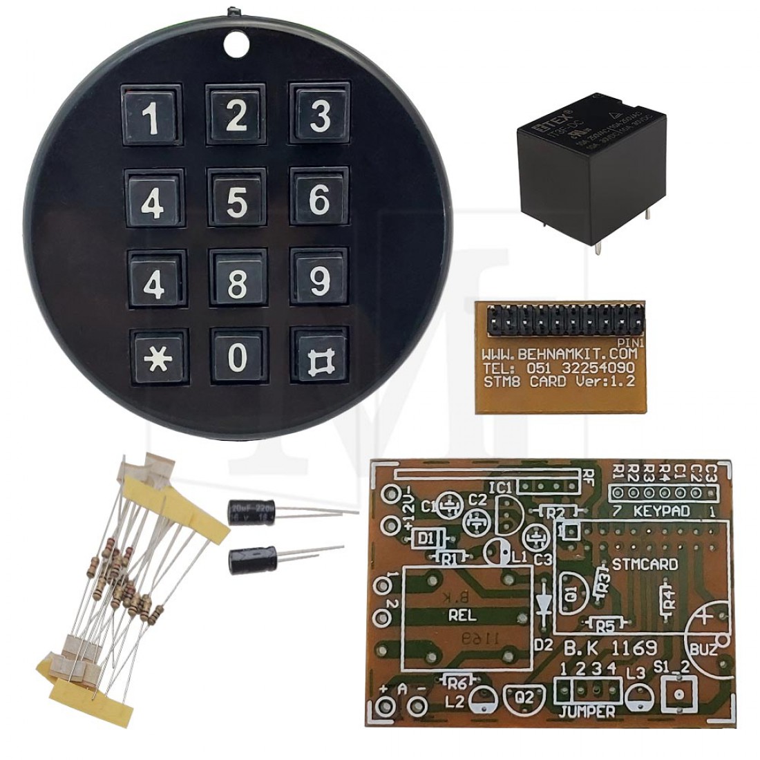 خرید | مشخصات | قیمت کیت قفل رمز هوشمند