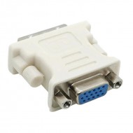 تبدیل DVI نری به VGA مادگی - سفید تبدیل DVI نری به VGA مادگی - سفید