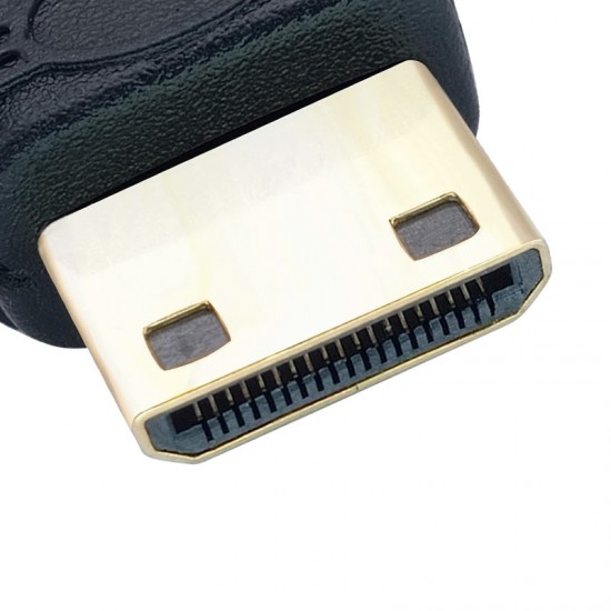 تبدیل HDMI مادگی به MINI HDMI نری - مشکی سیم، کابل و مجموعه سیم