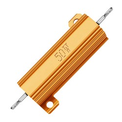 مقاومت 50 وات 56 اهم 5 درصد صنعتی | هیت سینک دار 56R مقاومت 50 وات 56 اهم 5 درصد صنعتی | هیت سینک دار 56R