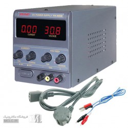 منبع تغذیه آزمایشگاهی دیجیتال 0 تا 30 ولت 5 آمپر