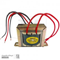 ترانسفورماتور 220 به 12 ولت 500 میلی آمپر دوبل