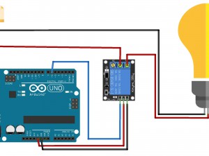 نحوه اتصال رله الکترونیکی