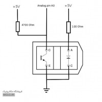 سنسور مادون قرمز TCRT5000