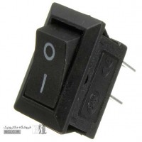 BLACK KCD11 MINI ROCKER SWITCH 2PIN GRADE 2 SWITCHES & BUTTONS