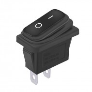 کلید راکر ضد آب باریک مشکی کلید راکر ضد آب باریک مشکی