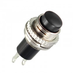 شستی گل فلزی DS-314 مشکی - رزوه بالا