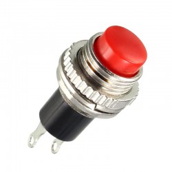 شستی گل فلزی DS-314 قرمز - رزوه بالا