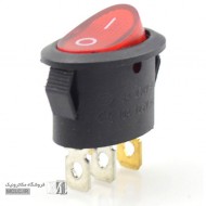 کلید راکر چراغدار بیضی