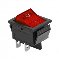 کلید راکر چراغدار بزرگ 30 آمپر قرمز کلید راکر چراغدار بزرگ 30 آمپر قرمز