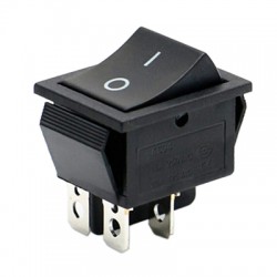 کلید راکر بزرگ 6 پین مشکی مرغوب کلید راکر بزرگ 6 پین مشکی مرغوب