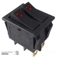 کلید راکر دو پل چراغ کوچک کلید راکر دو پل چراغ کوچک