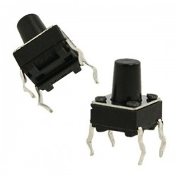 تک سوییچ 4 پین 6*6 سایز 8 میلیمتر تک سوییچ 4 پین 6*6 سایز 8 میلیمتر