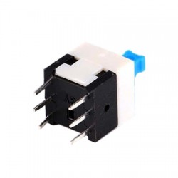 کلید فشاری 6 پین سایز 8x8 میلی متر