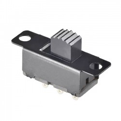 کلید کشویی متوسط  3 پین دسته 4 میلی متر