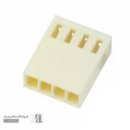 کانکتور مخابراتی 2.54mm مادگی - 4 پین سیم، کابل و مجموعه سیم الکترونیکی