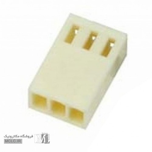 کانکتور مخابراتی 2.54mm مادگی - 3 پین سیم، کابل و مجموعه سیم الکترونیکی