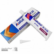 چسب سیلیکون شفاف کفوتر K-705 چسب سیلیکون شفاف کفوتر K-705