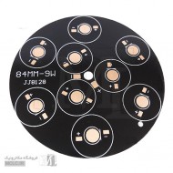 PCB آلومینیومی پاور LED 9W قطر 8 PCB آلومینیومی پاور LED 9W قطر 8