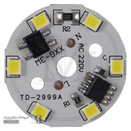 LED DOB | دی او بی 3 وات سفید مهتابی LED DOB | دی او بی 3 وات سفید مهتابی