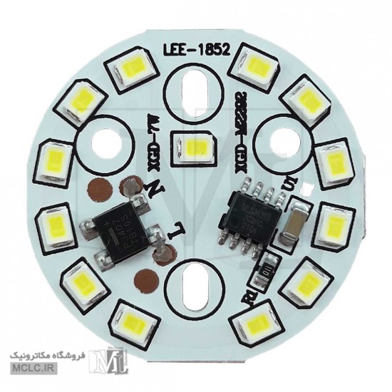LED DOB | ال ای دی دی او بی  7 وات سفید مهتابی LED