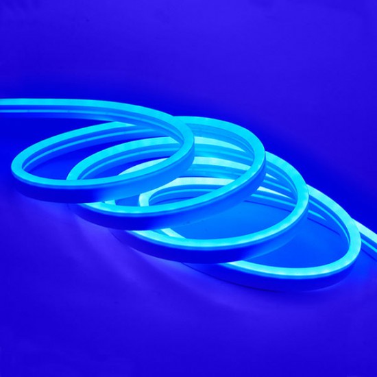 ریسه نئون فلکسی آبی - 100 سانتی متری LED