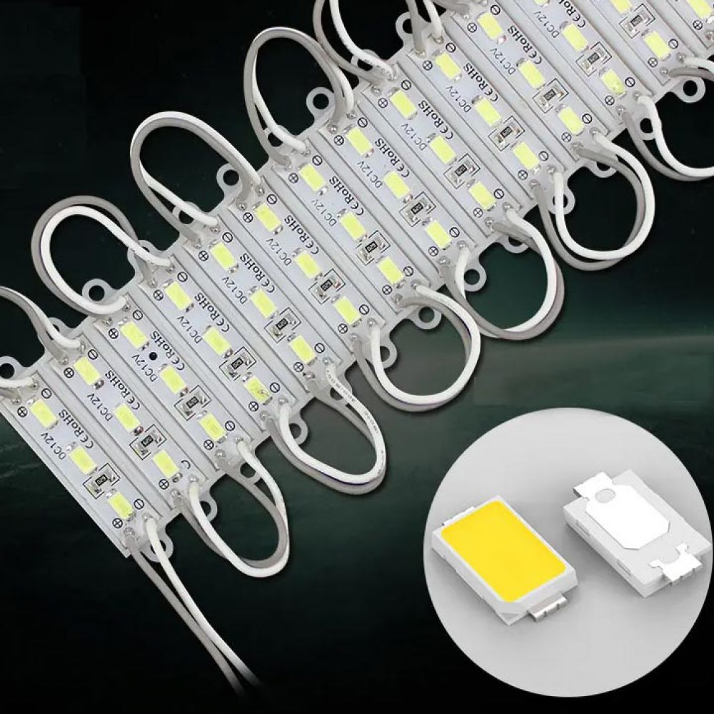 ال ای دی بلوکی 36x09mm سفید خرید | مشخصات | قیمت LED کوچک سه چیپ 5730