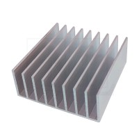 هیت سینک آلومینیومی شانه ای 9 پره سایز 5x5 سانتی متر
