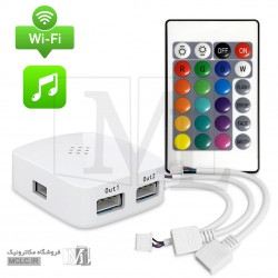 کنترلر هوشمند وای فای ال ای دی RGB کنترلر هوشمند وای فای ال ای دی RGB