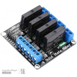 ماژول رله SSR چهار کانال ماژول رله SSR چهار کانال