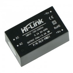 مبدل ولتاژ HLK-PM01 AC to DC 5V 600mA مبدل ولتاژ HLK-PM01 AC to DC 5V 600mA