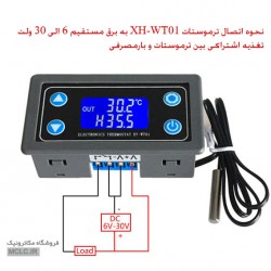 کنترلر دما | ترموستات دیجیتال XY-WT01