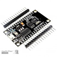 برد توسعه NODEMCU با ماژول وای فای ESP8266 و مبدل CH340 برد توسعه NODEMCU با ماژول وای فای ESP8266 و مبدل CH340