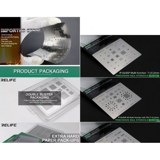 شابلون چند منظوره ریلایف سری RL-044 مدل SAM4: For exynos 3470 و 7580 و 7880CPU – For SAM A520 و A310 و S5 MINI