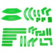 پک سازه پلاستیکی ربات 30 عددی