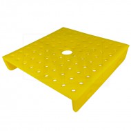 شاسی پلاستیکی ربات مدل سوراخ دار 2 لبه