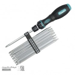 ست پیچ گوشتی جغجغه ای 16 تایی پروسکیت SD-9816 تایوانی