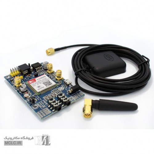 برد راه انداز ماژول SIM808 با آنتن GPS | GSM قطعات الکترونیک