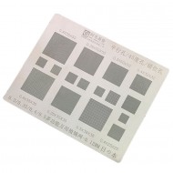 شابلون یونیورسال ریبال BGA  ضخامت 0.12 میل سایز 0.5 0.4 0.35 0.3 ساخت AMAOE