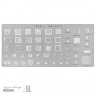 شابلون BGA کد A112 مخصوص سامسونگ شابلون BGA کد A112 مخصوص سامسونگ