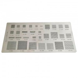 شابلون BGA یونیورسال سایز 0.3 الی 1.27