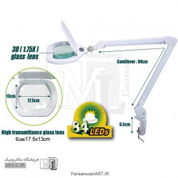 لوپ | ذره بین بغل میزی حرفه ای پروسکیت MA-1219F تایوانی