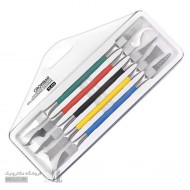 کاردک تعویض آی سی SW-103 | TE-018 ست 5 عددی   کاردک تعویض آی سی SW-103 | TE-018 ست 5 عددی