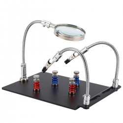 گیره صفحه ای آهنربایی TE-804 با ذره بین