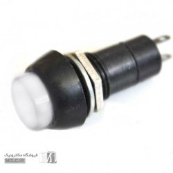 شستی پلاستیکی گرد سفید