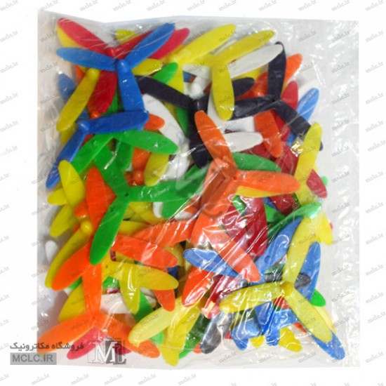 پروانه پلاستیکی دو  پر - بسته 100 عددی آموزشی و سرگرمی