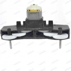 موتور گیربکس پلاستیکی دومحور با موتور 3 ولتی