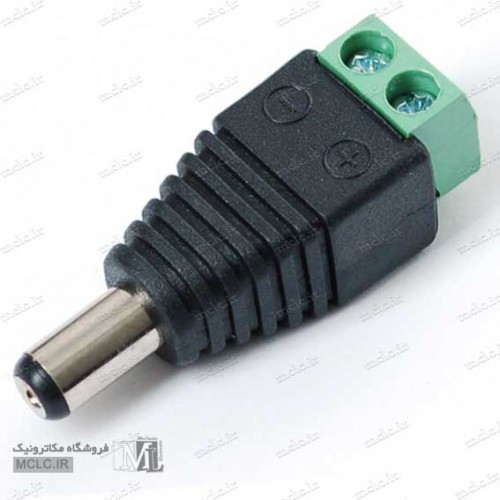 MALE DC POWER ADAPTER - 2.1mm PLUG CONNECTORS & SOCKETS